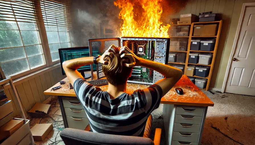 Mistakes when assembling a computer yourself